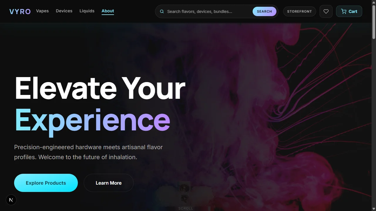 VYRO E-Commerce Store