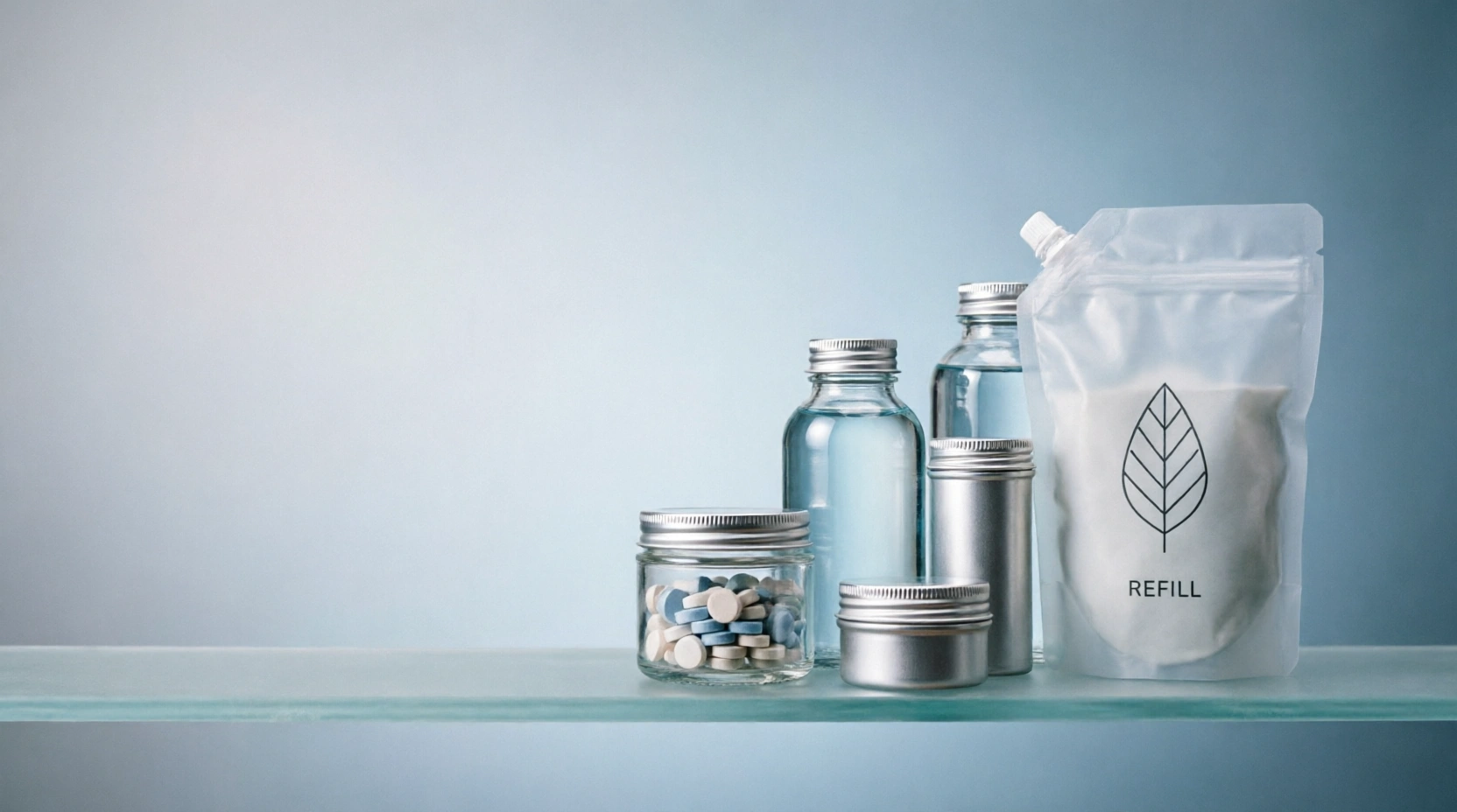 EcoRoutine products on shelf